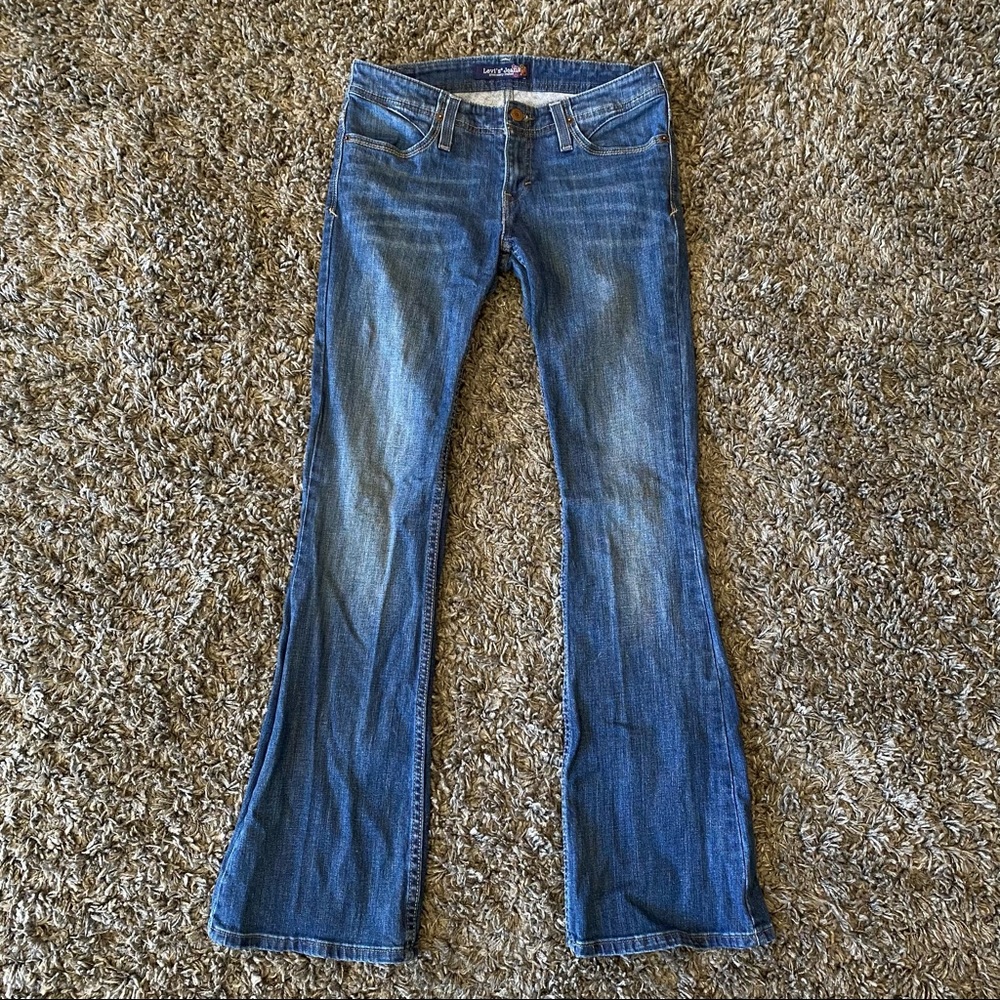 vintage floral levis